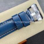 HW Factory Panerai Luminor PAM1085 44mm Steel Leather Strap Arabic Numerals Blue Dial
