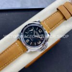 HW Factory Panerai Luminor Pam00417 44mm Steel Leather Strap Arabic Numerals Black Dial (2) HW Factory Panerai Luminor Pam00417 44mm Steel Leather Strap Arabic Numerals Black Dial