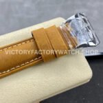 HW Factory Panerai Luminor Pam00417 44mm Steel Leather Strap Arabic Numerals Black Dial (7) HW Factory Panerai Luminor Pam00417 44mm Steel Leather Strap Arabic Numerals Black Dial