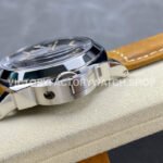 HW Factory Panerai Luminor Pam00417 44mm Steel Leather Strap Arabic Numerals Black Dial (9) HW Factory Panerai Luminor Pam00417 44mm Steel Leather Strap Arabic Numerals Black Dial