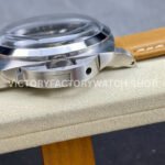 HW Factory Panerai Lumnior 1950 PAM00127 47mm Steel Leather Strap Arabic Numerals Black Dial