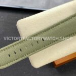 HW Factory Panerai Lumnior 1950 PAM606 47mm Steel Leather Strap Arabic Numerals Black Dial