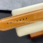 HW Factory Panerai Lumnior PAM1080 47mm Steel Leather Strap Arabic Numerals Black Dial