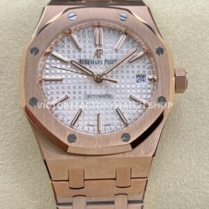 15450OR silver dial AP