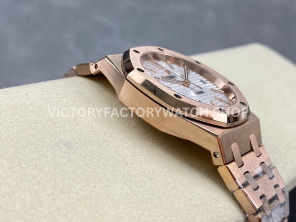 IPF Factory Audemars Piguet Royal Oak 15450OR.OO.1256OR.01 37mm Rose Gold Silver Dial