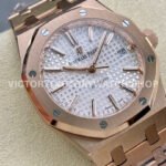 IPF Factory Audemars Piguet Royal Oak 15450OR.OO.1256OR.01 37mm Rose Gold Silver Dial