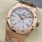 IPF Factory Audemars Piguet Royal Oak 15450OR.OO.1256OR.01 37mm Rose Gold Silver Dial