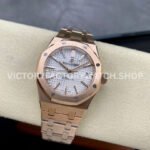 IPF Factory Audemars Piguet Royal Oak 15450OR.OO.1256OR.01 37mm Rose Gold Silver Dial