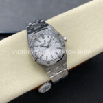 IPF Factory Audemars Piguet Royal Oak 15450ST.OO.1256ST.01 37mm Stainless Steel Diamond Bezel Silver Dial (4) IPF Factory Audemars Piguet Royal Oak 15450ST.OO.1256ST.01 37mm Stainless Steel Diamond Bezel Silver Dial