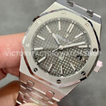 IPF Factory Audemars Piguet Royal Oak 15450ST.OO.1256ST.02 37mm Stainless Steel Grey Dial (1) IPF Factory Audemars Piguet Royal Oak 15450ST.OO.1256ST.02 37mm Stainless Steel Grey Dial