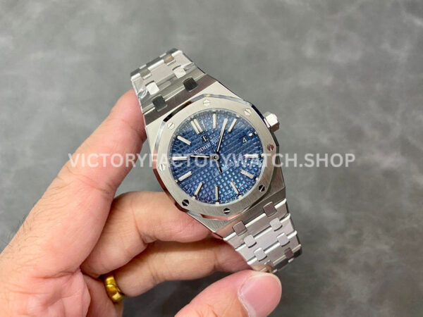 IPF Factory Audemars Piguet Royal Oak 15450ST.OO.1256ST.03 37mm Stainless Steel Blue Dial (8) IPF Factory Audemars Piguet Royal Oak 15450ST.OO.1256ST.03 37mm Stainless Steel Blue Dial