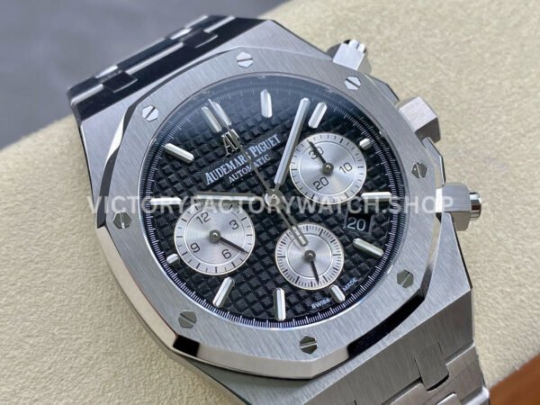IPF Factory Audemars Piguet Royal Oak Chronograph 26331ST.OO.1220ST.02 41mm Full Steel Black Dial  Brand : Audemars Piguet