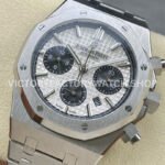 IPF Factory Audemars Piguet Royal Oak Chronograph 26331ST.OO.1220ST.03 41mm Full Steel Silver Dial
