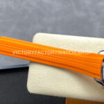 MMA Factory Patek Philippe Aquanaut 5968A-001 42.2mm Steel Orange Rubber Strap Black Dial (11) MMA Factory Patek Philippe Aquanaut 5968A-001 42.2mm Steel Orange Rubber Strap Black Dial