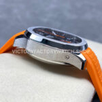 MMA Factory Patek Philippe Aquanaut 5968A-001 42.2mm Steel Orange Rubber Strap Black Dial (6) MMA Factory Patek Philippe Aquanaut 5968A-001 42.2mm Steel Orange Rubber Strap Black Dial