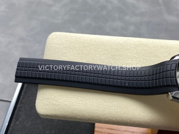 MMA Factory Patek Philippe Aquanaut 5968A-001 42.2mm Steel Rubber Strap Black Dial (1) MMA Factory Patek Philippe Aquanaut 5968A-001 42.2mm Steel Rubber Strap Black Dial