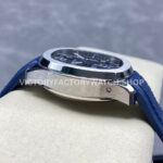 MMA Factory Patek Philippe Aquanaut 5968G-001 42.2mm White Gold Blue Rubber Strap Arabic Numerals Blue Dial