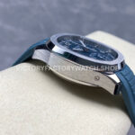 MMA Factory Patek Philippe Aquanaut 5968G-001 42.2mm White Gold Blue Rubber Strap Blue Dial (7) MMA Factory Patek Philippe Aquanaut 5968G-001 42.2mm White Gold Blue Rubber Strap Blue Dial
