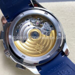 MMA Factory Patek Philippe Aquanaut 5968G 42.2mm White Gold Blue Rubber Strap Arabic Numerals Blue Dial (1) MMA Factory Patek Philippe Aquanaut 5968G 42.2mm White Gold Blue Rubber Strap Arabic Numerals Blue Dial