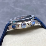 MMA Factory Patek Philippe Aquanaut 5968G 42.2mm White Gold Blue Rubber Strap Arabic Numerals Blue Dial (11) MMA Factory Patek Philippe Aquanaut 5968G 42.2mm White Gold Blue Rubber Strap Arabic Numerals Blue Dial