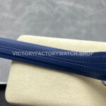 MMA Factory Patek Philippe Aquanaut 5968G 42.2mm White Gold Blue Rubber Strap Arabic Numerals Blue Dial (8) MMA Factory Patek Philippe Aquanaut 5968G 42.2mm White Gold Blue Rubber Strap Arabic Numerals Blue Dial