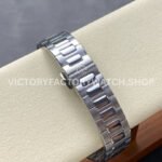MS Factory Patek Philippe Nautilus 7118/1200A-001 35.2mm Full Steel Diamond Bezel Blue Dial