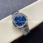 MS Factory Patek Philippe Nautilus 7118/1200A-001 35.2mm Full Steel Diamond Bezel Blue Dial