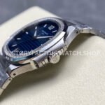 MS Factory Patek Philippe Nautilus 7118/1200A-001 35.2mm Full Steel Diamond Bezel Blue Dial