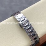 MS Factory Patek Philippe Nautilus 7118/1200A-010 35.2mm Full Steel Diamond Bezel White Dial
