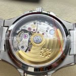 MS Factory Patek Philippe Nautilus 7118/1200A-010 35.2mm Full Steel Diamond Bezel White Dial