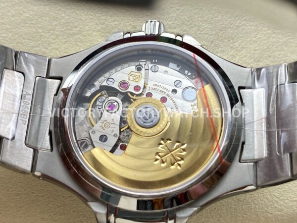 MS Factory Patek Philippe Nautilus 7118/1200A-010 35.2mm Full Steel Diamond Bezel White Dial