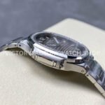 MS Factory Patek Philippe Nautilus 7118/1200A-011 35.2mm Full Steel Diamond Bezel Grey Dial