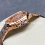 MS Factory Patek Philippe Nautilus 7118/1200R-010 35.2mm Full Rose Gold Diamond Bezel Champagne Dial