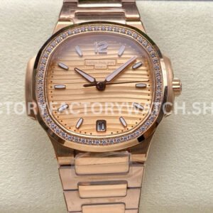 MS Patek Philippe Nautilus 7118 1200R champagne dial rose gold