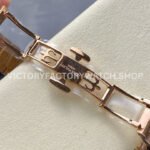 MS Factory Patek Philippe Nautilus 7118/1200R-010 35.2mm Full Rose Gold Diamond Bezel Gold Dial