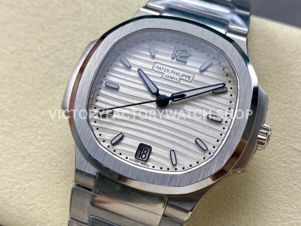 MS Factory Patek Philippe Nautilus 7118/1A-010 35.2mm Full Steel White Dial
