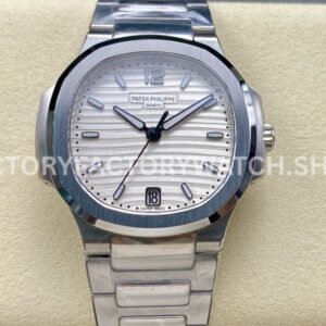 MS Patek Philippe Nautilus 7118 1A 010 white dial full steel