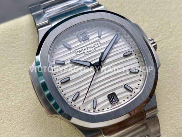 MS Factory Patek Philippe Nautilus 7118/1A-010 35.2mm Full Steel White Dial