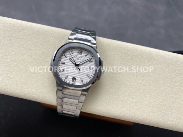 MS Factory Patek Philippe Nautilus 7118/1A-010 35.2mm Full Steel White Dial