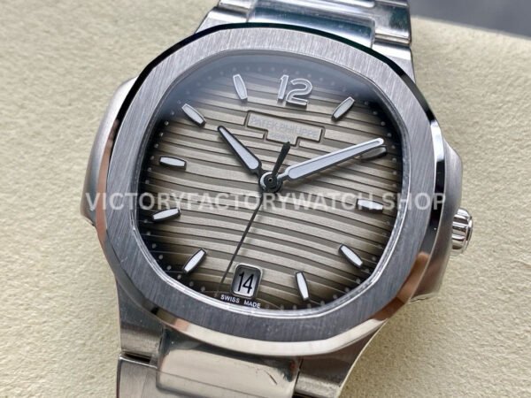 MS Factory Patek Philippe Nautilus 7118/1A-011 35.2mm Full Steel Grey Dial