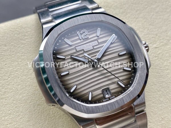 MS Factory Patek Philippe Nautilus 7118/1A-011 35.2mm Full Steel Grey Dial