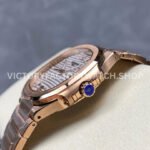 MS Factory Patek Philippe Nautilus 7118/1R-001 35.2mm Full Rose Gold White Dial