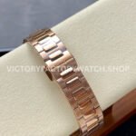 MS Factory Patek Philippe Nautilus 7118/1R-001 35.2mm Full Rose Gold White Dial
