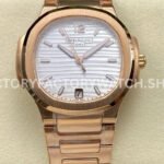 MS Patek Philippe Nautilus 7118 1R 001 white dial
