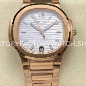 MS Patek Philippe Nautilus 7118 1R 001 white dial