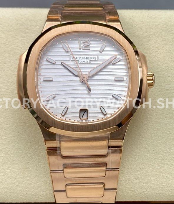 MS Patek Philippe Nautilus 7118 1R 001 white dial