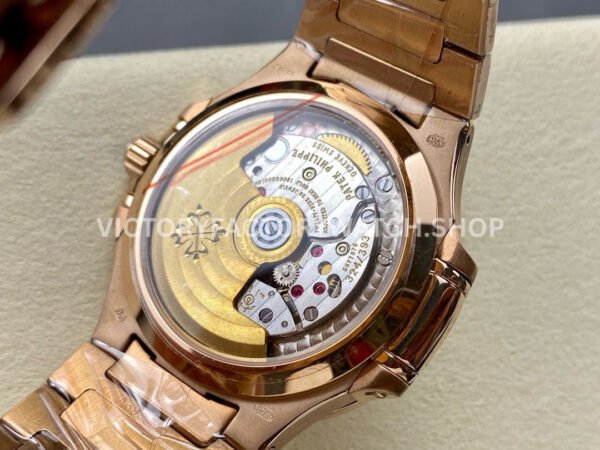 MS Factory Patek Philippe Nautilus 7118/1R-001 35.2mm Full Rose Gold White Dial