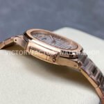 MS Factory Patek Philippe Nautilus 7118/1R-001 35.2mm Full Rose Gold White Dial