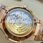 MS Factory Patek Philippe Nautilus 7118/1R-010 35.2mm Full Rose Gold Champagne Dial