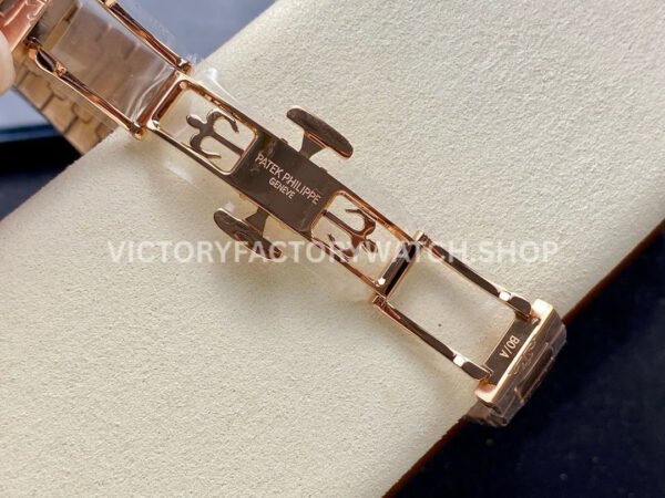 MS Factory Patek Philippe Nautilus 7118/1R-010 35.2mm Full Rose Gold Champagne Dial